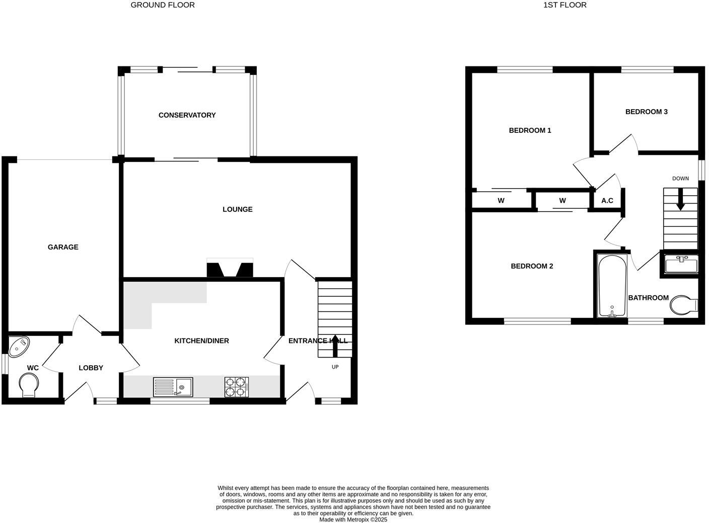 Higher Clovelly, Bideford floorplan