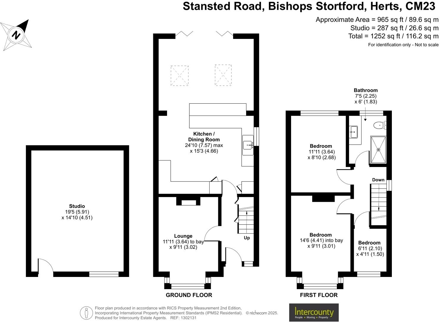 Stansted Road, Bishops Stortford, Herts, CM23 floorplan