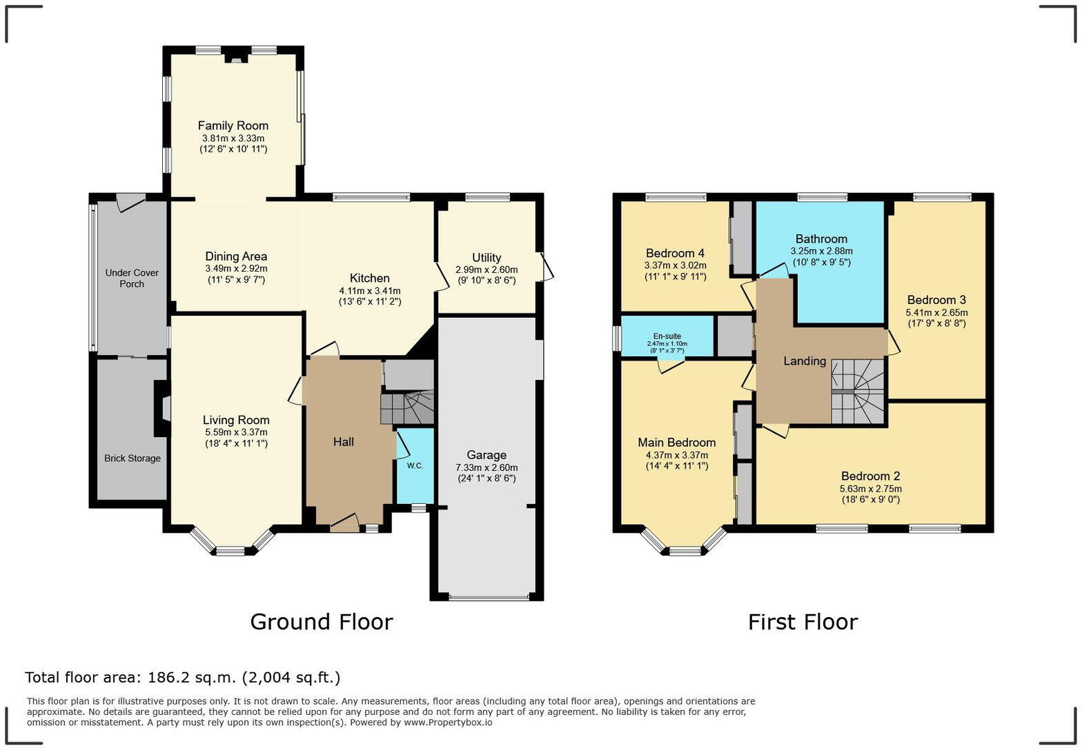 Rosslyn Avenue, Mountsorrel, LE12 7UQ floorplan