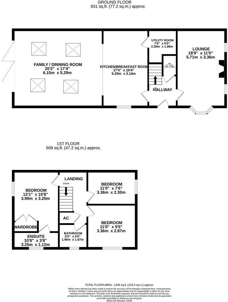 Perkins Close, Burton Latimer floorplan