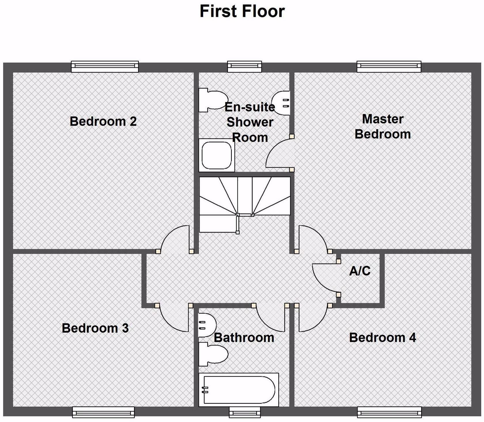 Goldhawk Road, Monkston Park, MK10 floorplan