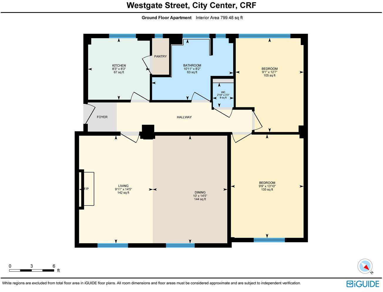 Westgate Street, Cardiff floorplan