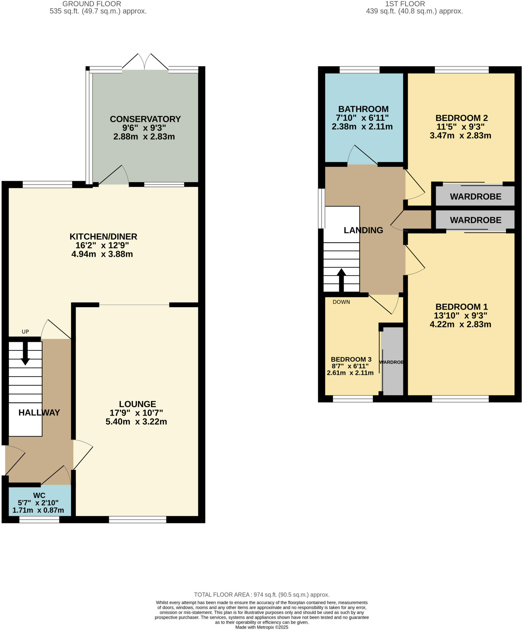 Point Clear Road, St. Osyth, Clacton-on-Sea floorplan