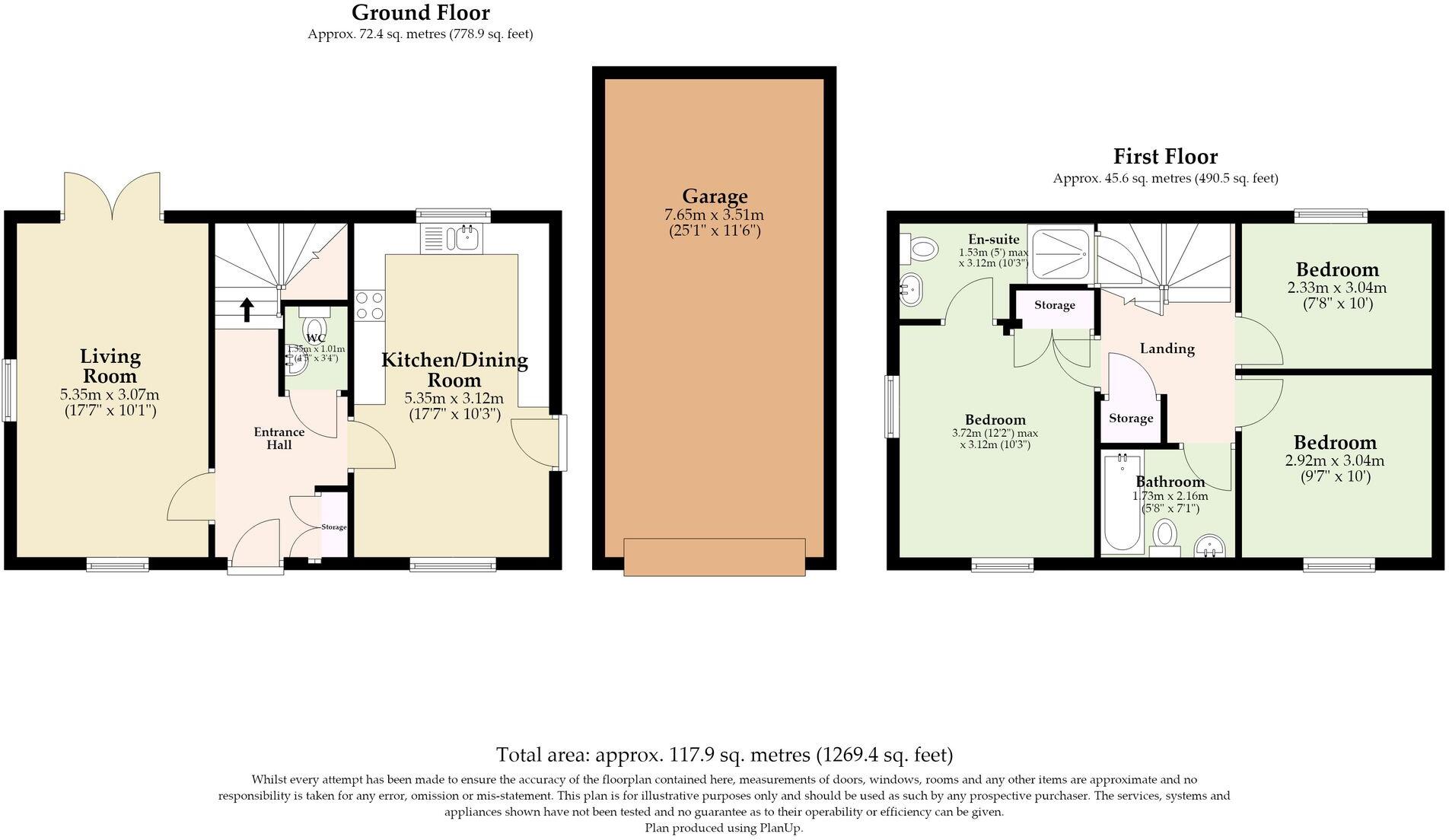 Poppy Way, Gislingham floorplan