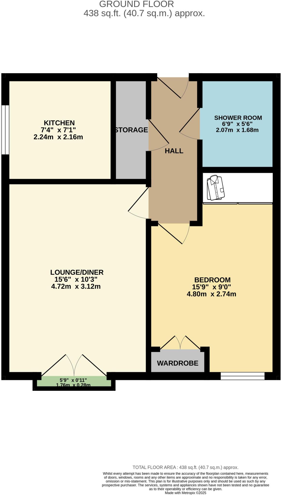 Metcalfe Court, Romiley floorplan