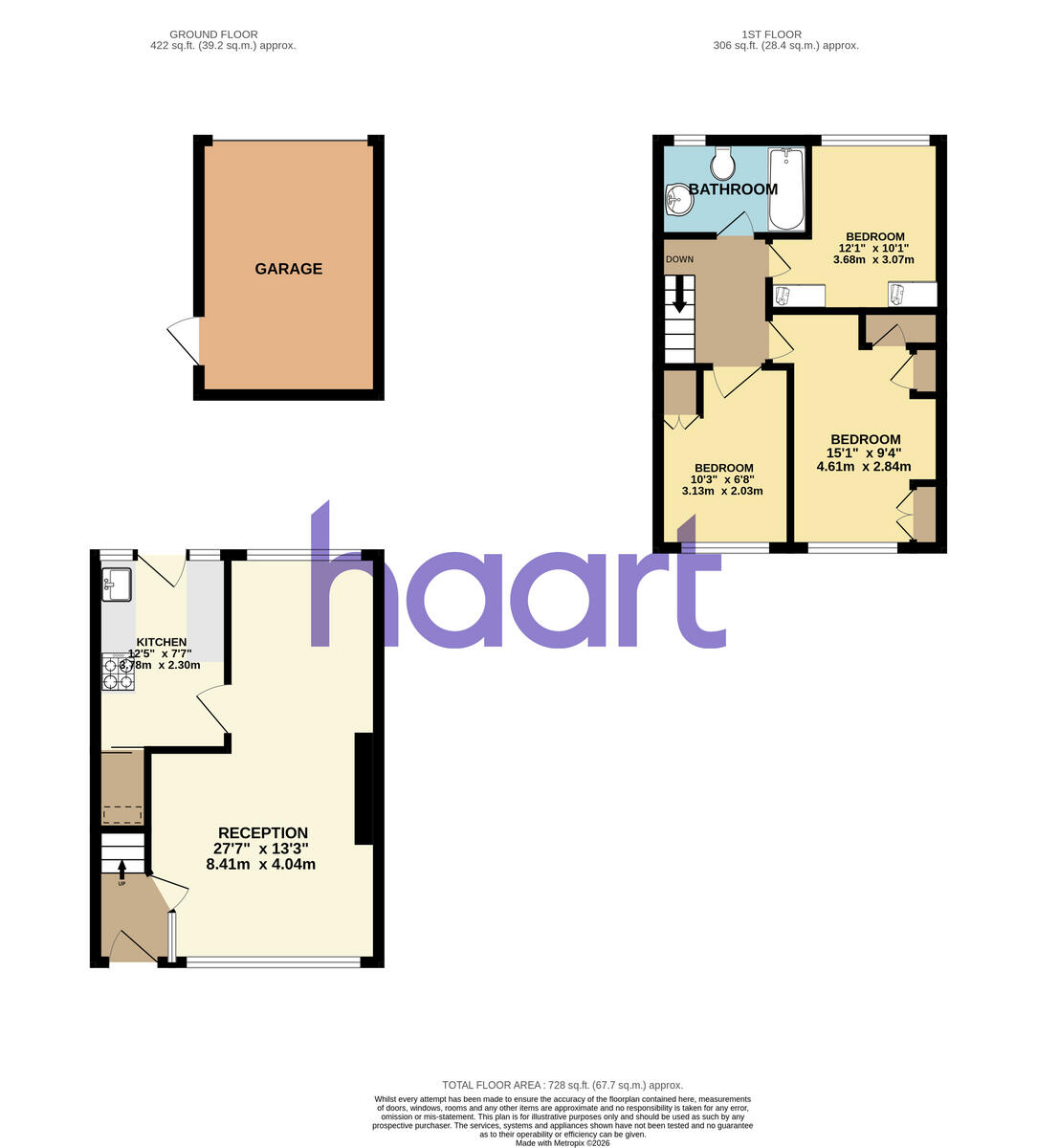 Bury Avenue, Hayes floorplan