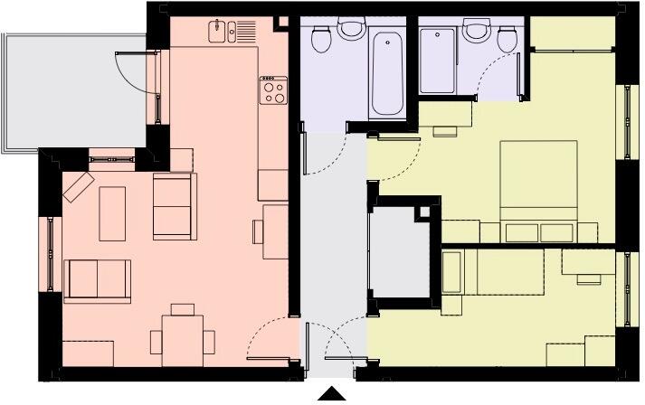 Martel Place, London, E8 floorplan
