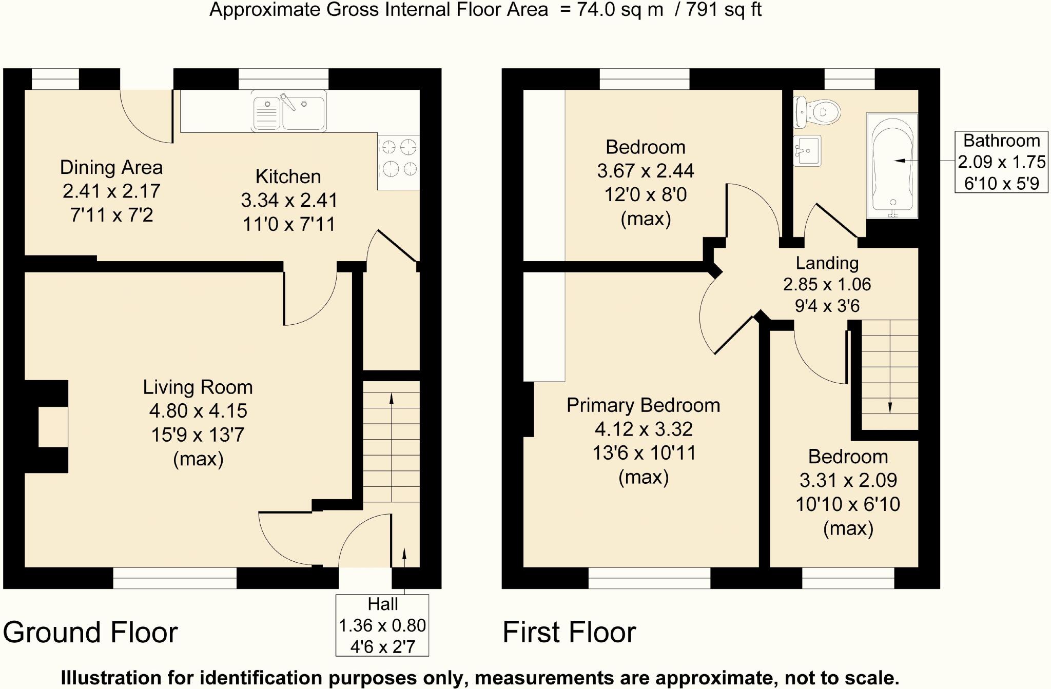 Timbercliffe, Littleborough OL15 9QL floorplan