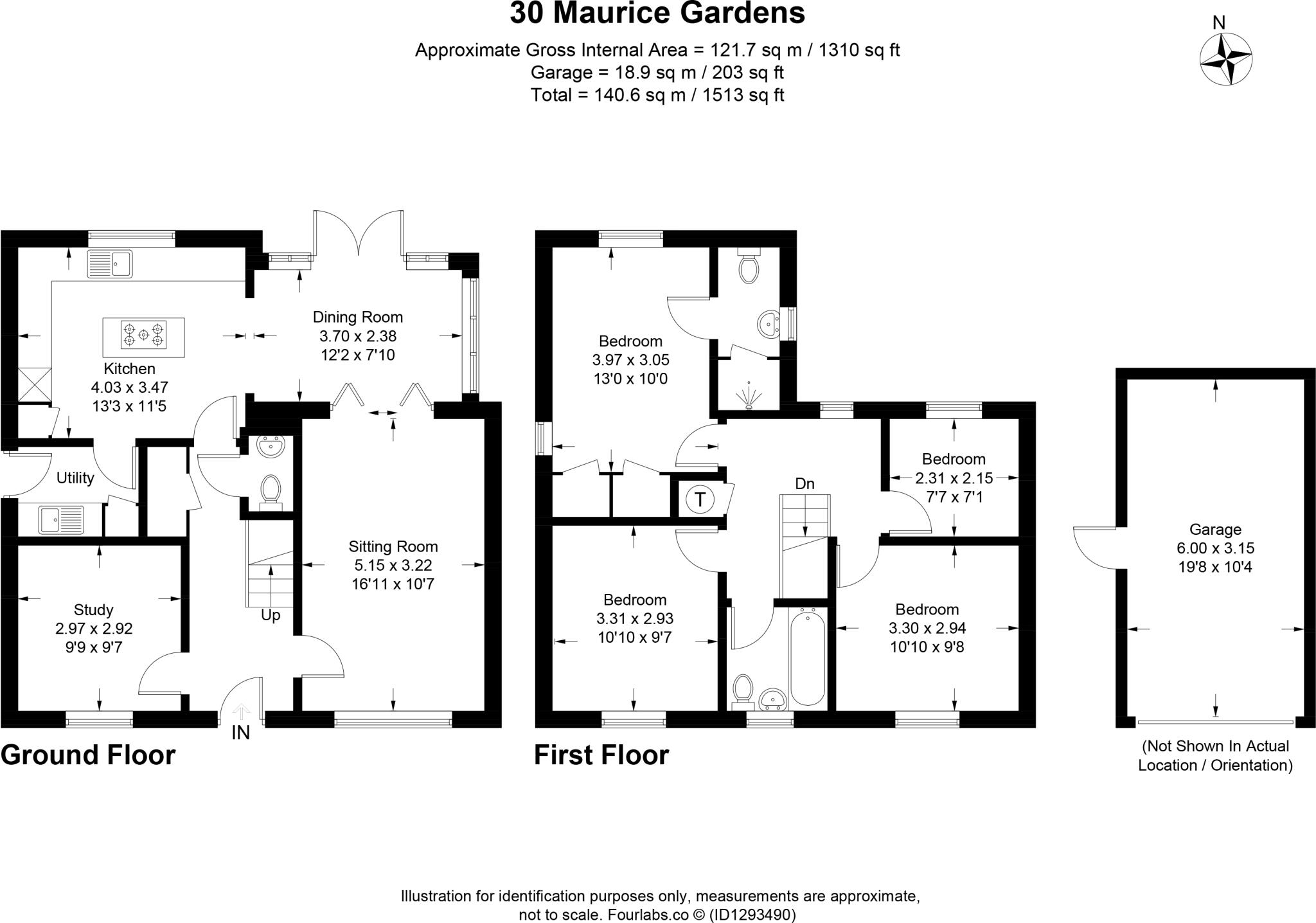 Maurice Gardens, Willersey, Worcestershire, WR12 floorplan