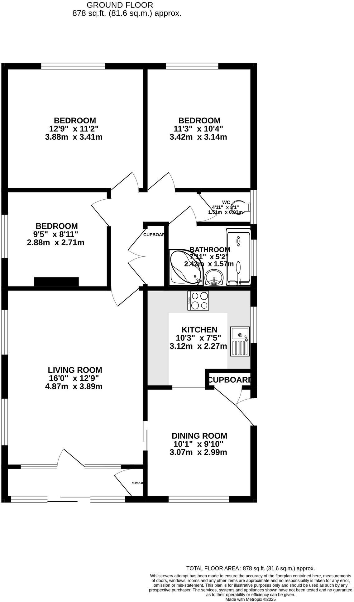 Pendre Close, Brecon, LD3 floorplan