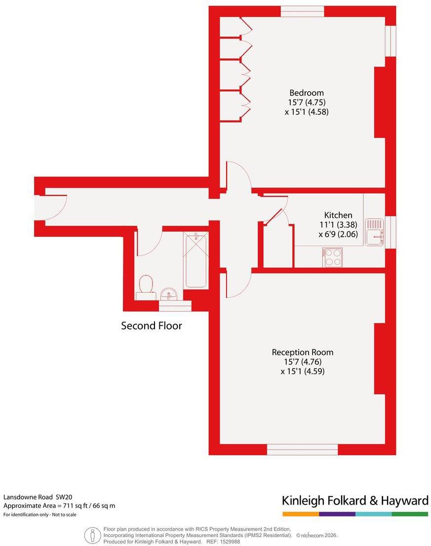 Lansdowne Road, Wimbledon, London, SW20 floorplan