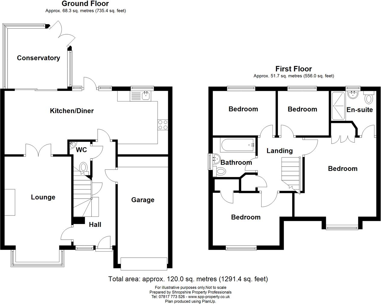 Haresfield, Redwood Park, Shrewsbury floorplan