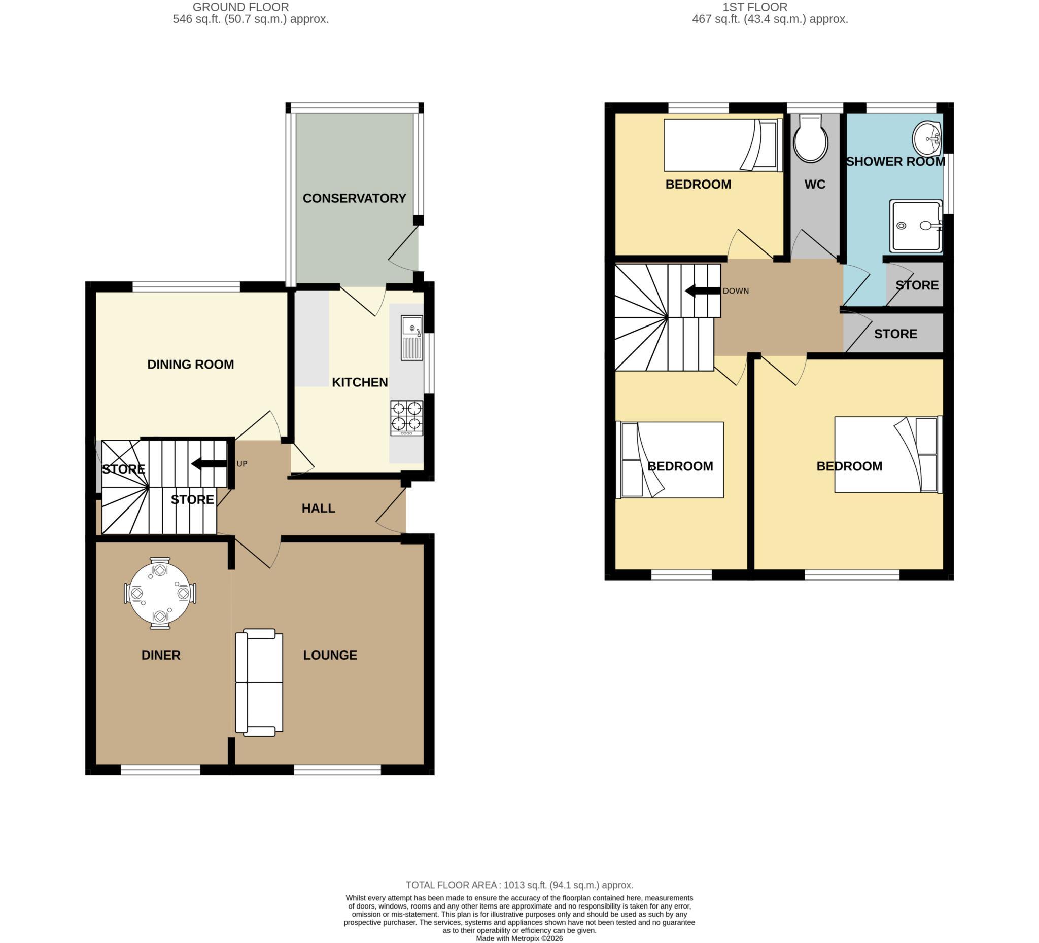 Heygarth Road, Eastham floorplan
