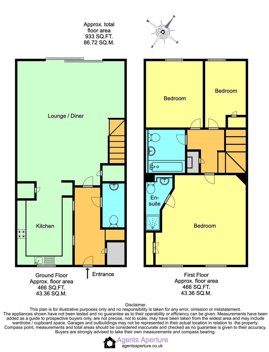Ruskins View, Herne Bay floorplan