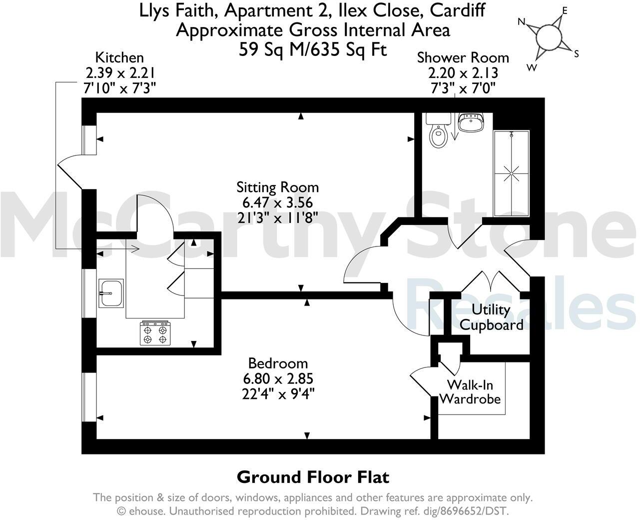 Llys Faith, Ilex Close, Llanishen, Cardiff floorplan