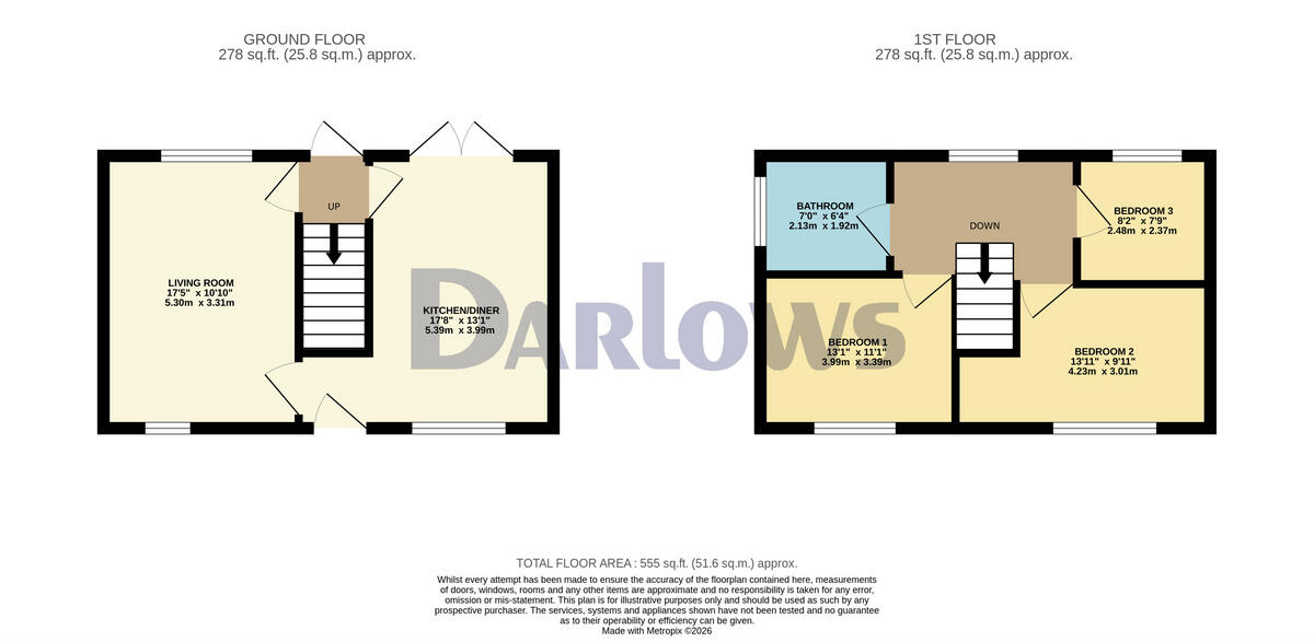 Penybryn Terrace, Hengoed floorplan