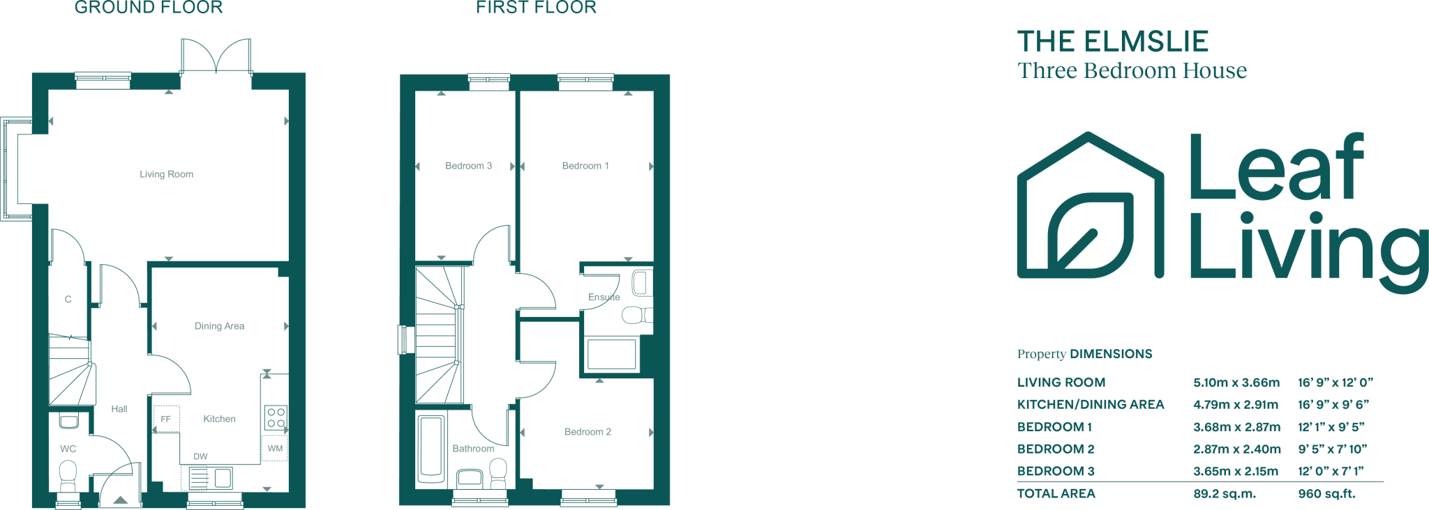 Leaf Living at Liberty Place, Teasel Road, Hailsham, BN27, East Sussex floorplan