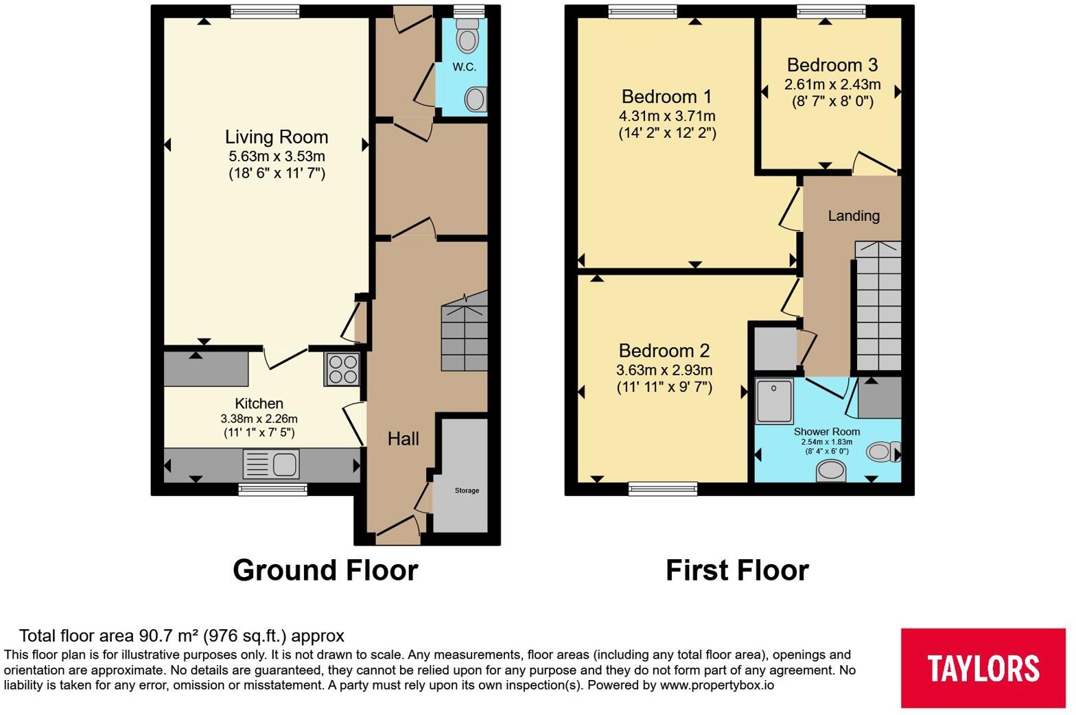 Colingsmead, Swindon, Wiltshire, SN3 floorplan