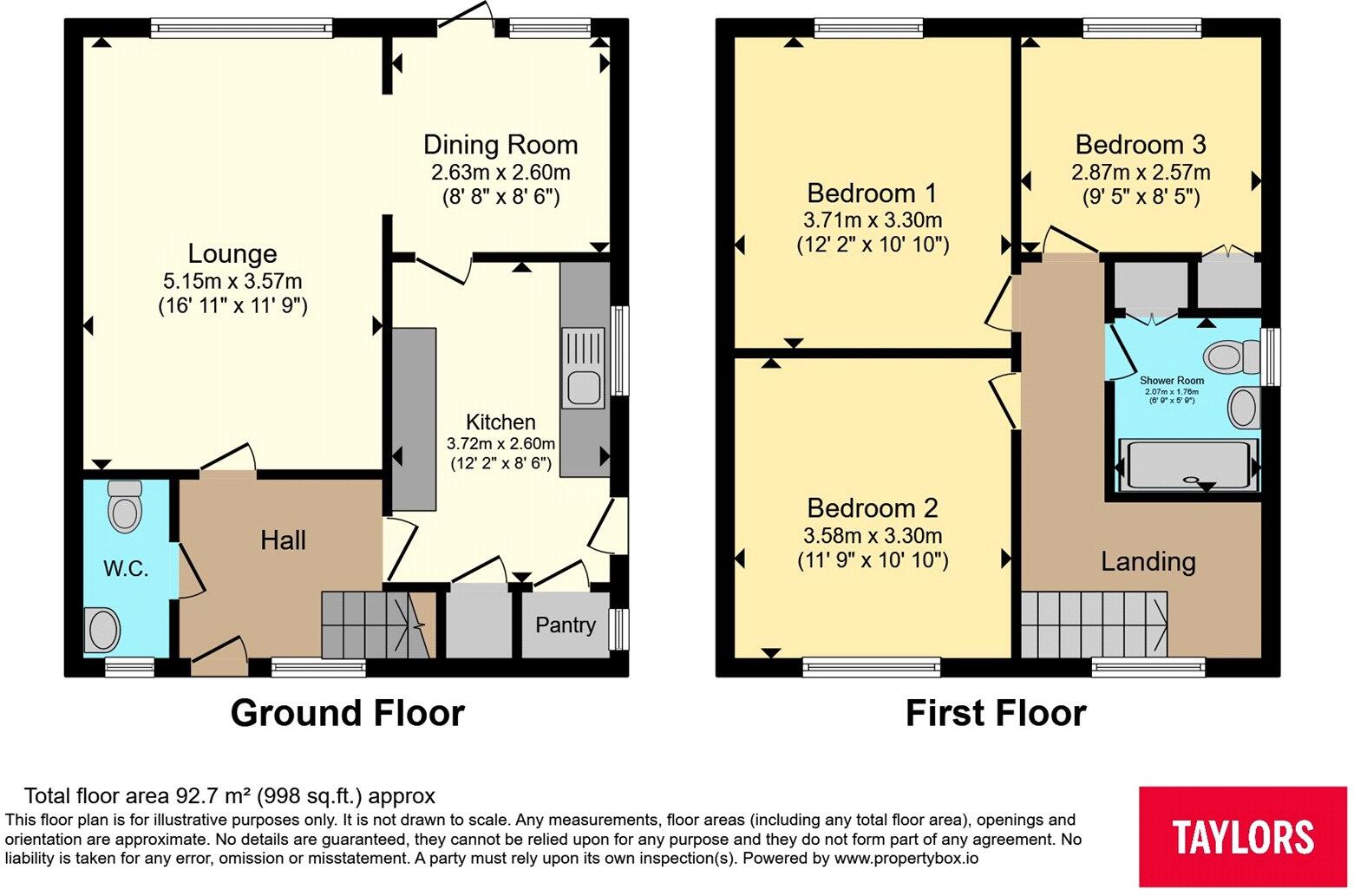 Chiltern Avenue, Northampton, Northamptonshire, NN5 floorplan