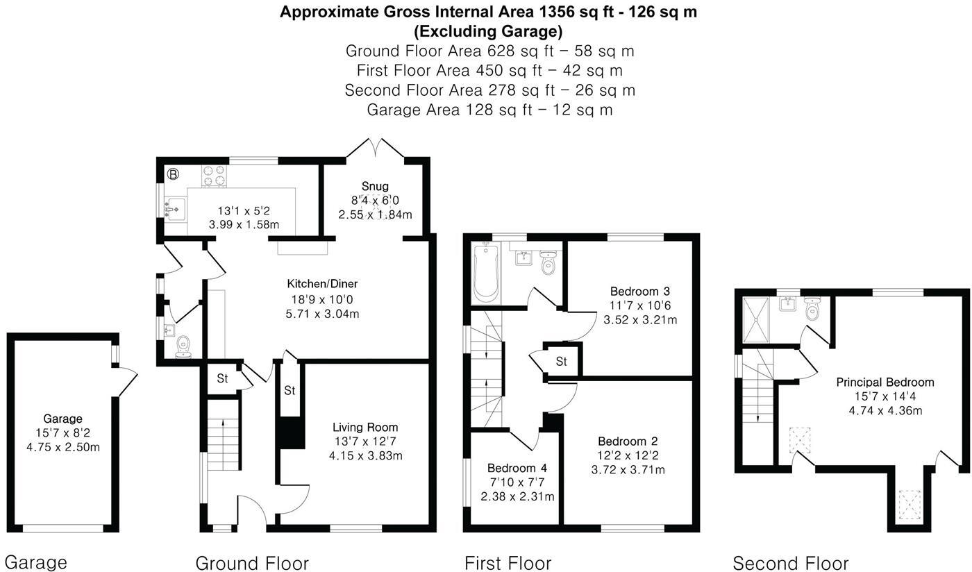Upsheres, Saffron Walden floorplan