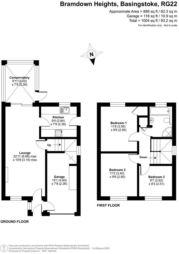 Bramdown Heights, Basingstoke, RG22 floorplan