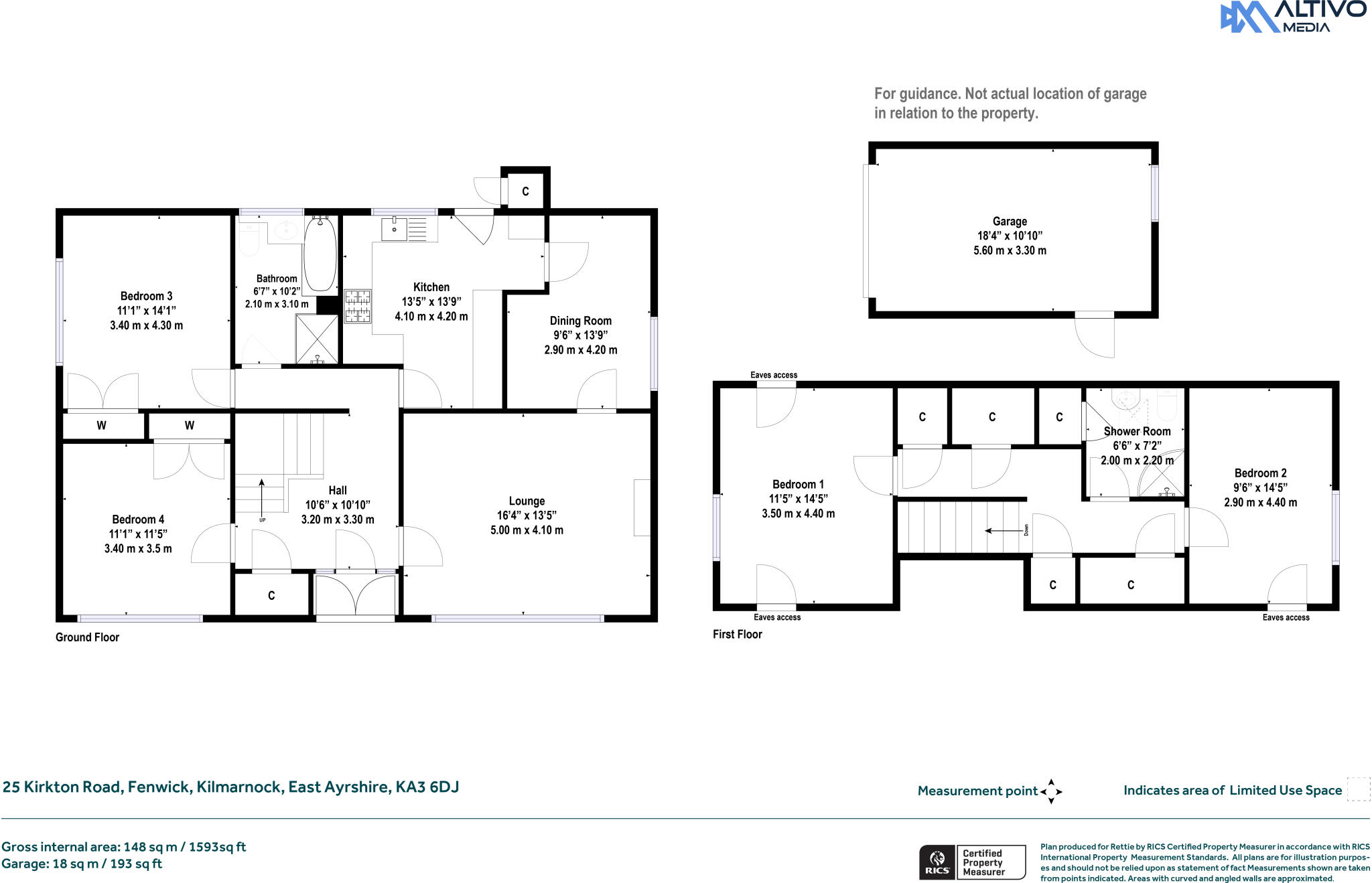 25, Kirkton Road, Fenwick, Kilmarnock, East Ayrshire floorplan