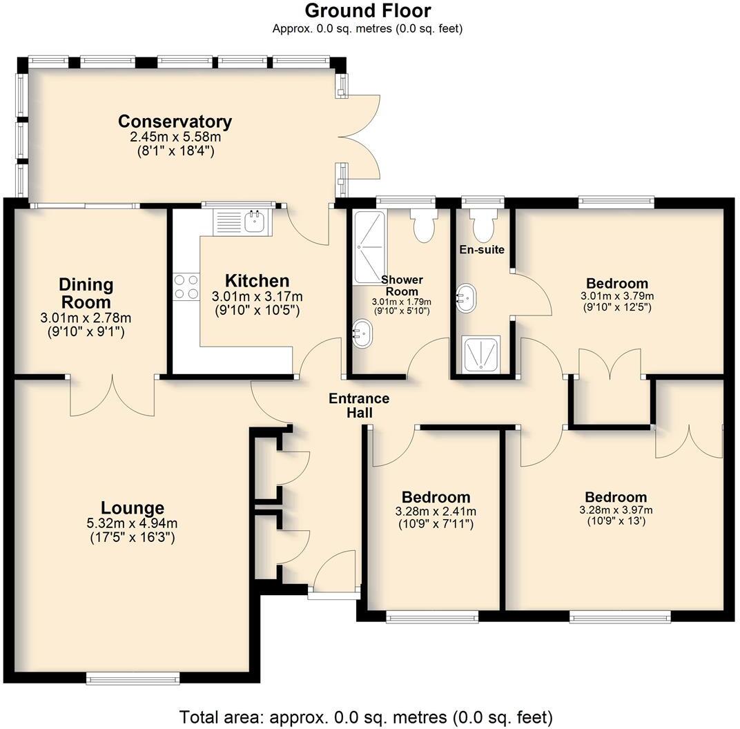 Peacock Chase, Wymondham floorplan