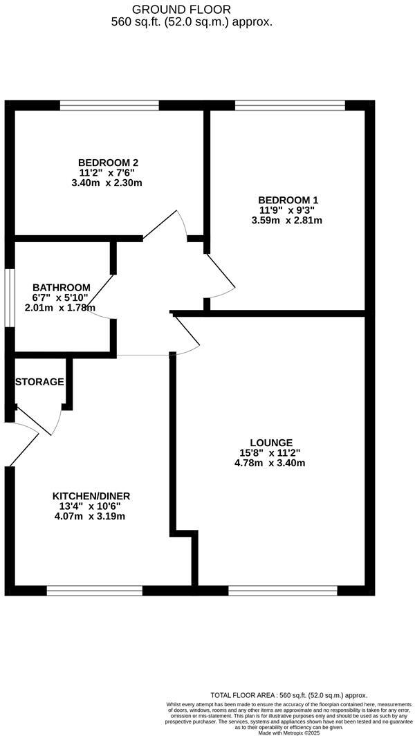 Singleton Avenue, Crewe floorplan