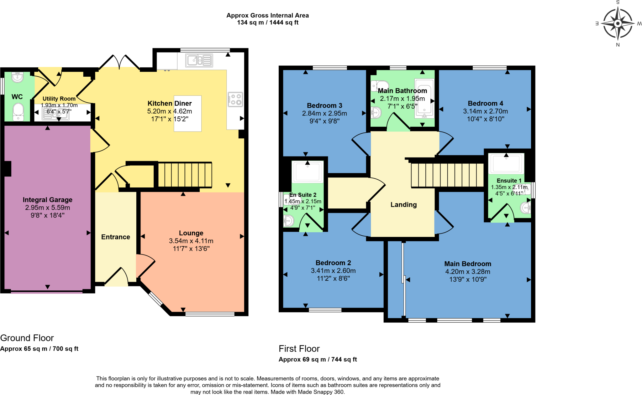 Holywell Fields, Hinckley floorplan