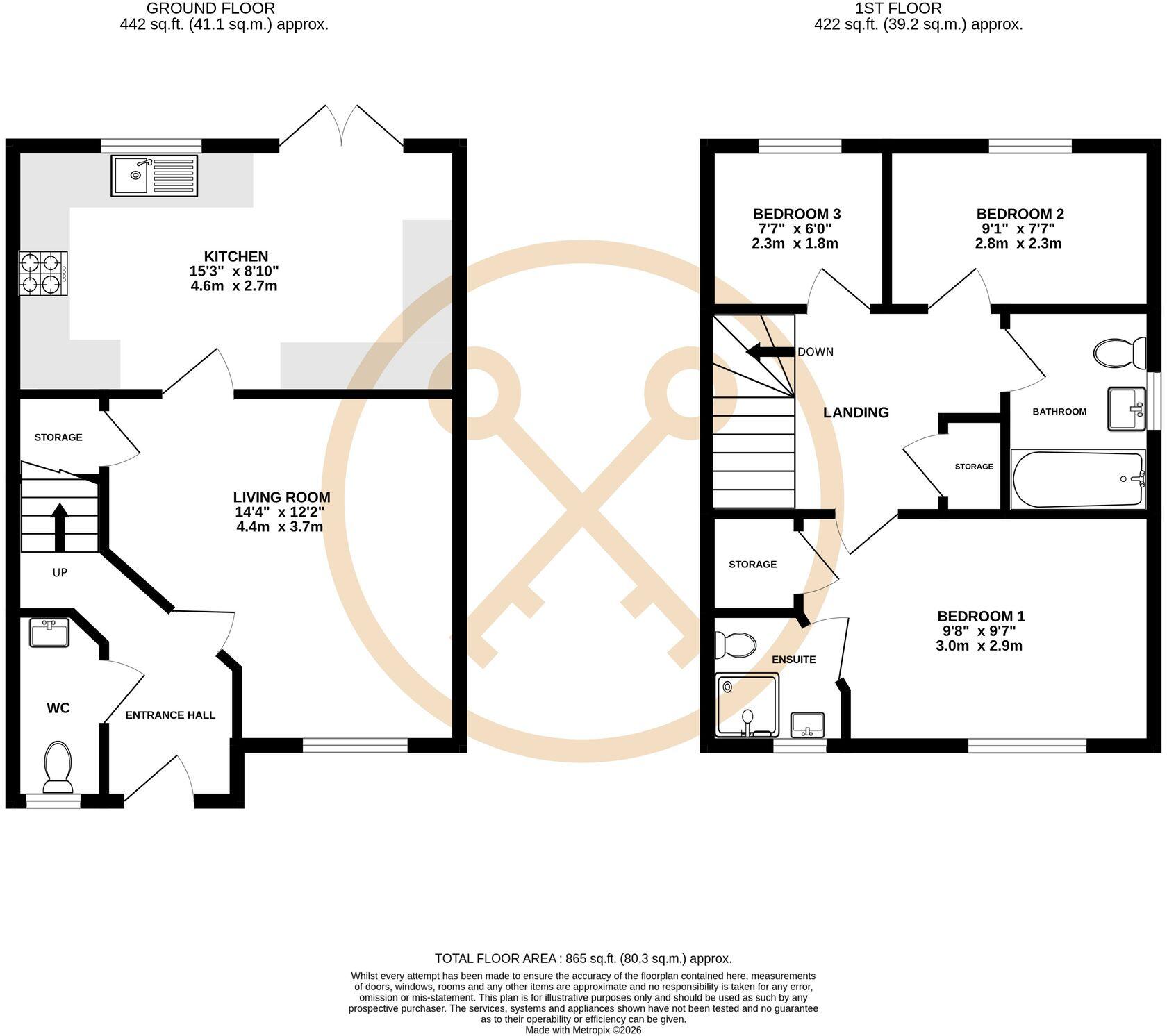 Brickworth Place, Swindon, SN3 floorplan