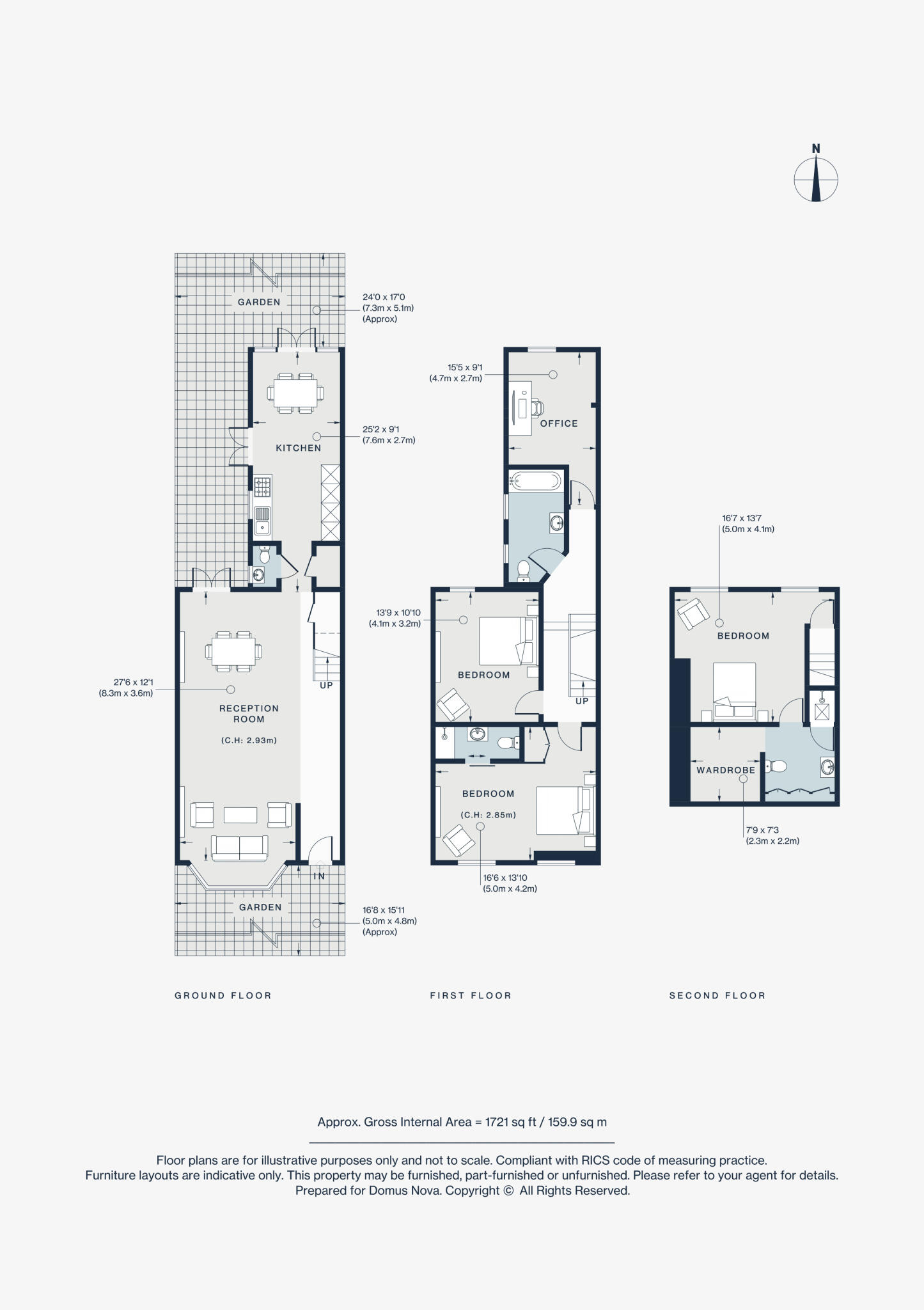 Montrose Villas, London, W6 floorplan