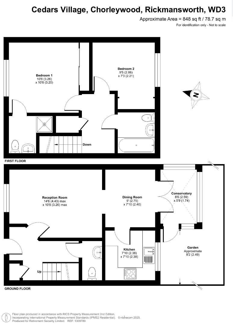 Marriot Terrace, Cedars Village, Chorleywood, Hertfordshire, WD3 floorplan