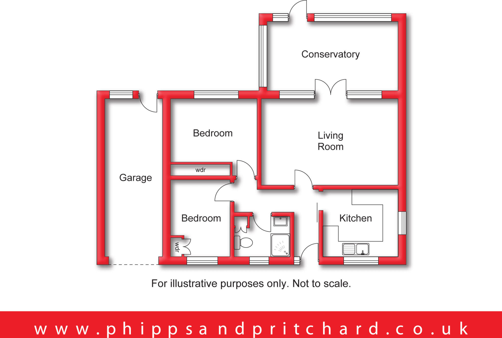 22A, Larches Road, Kidderminster, Worcestershire floorplan