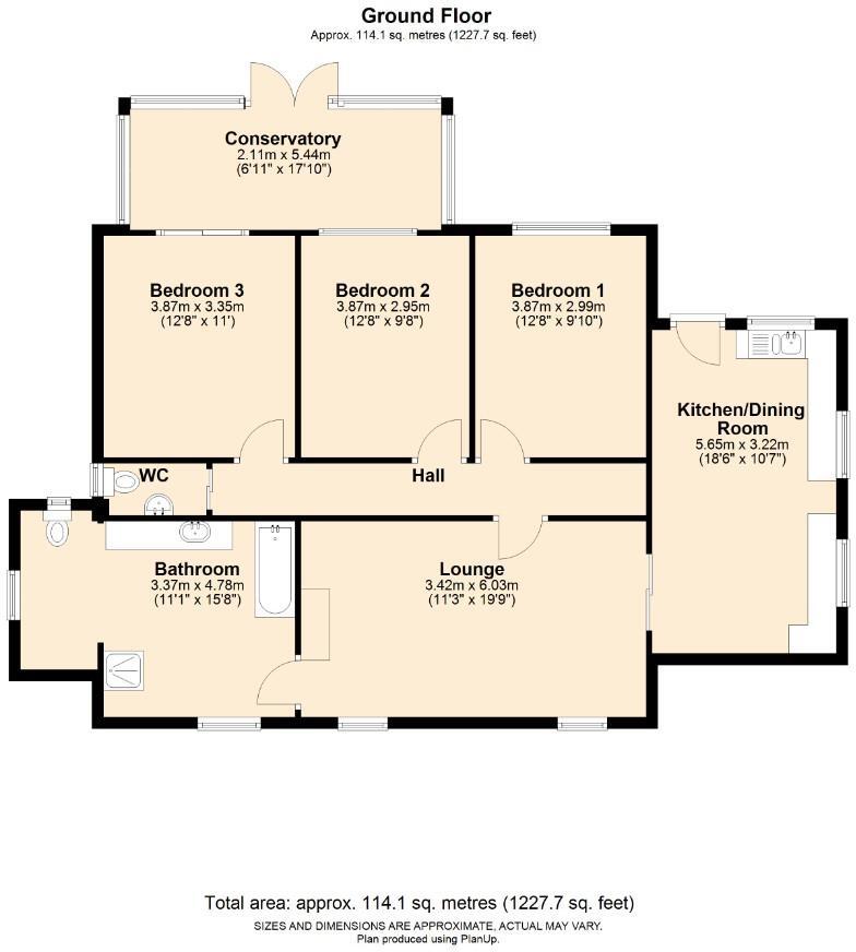 Heol-Y-Capel, Coychurch, Bridgend County Borough, CF35 5HG floorplan