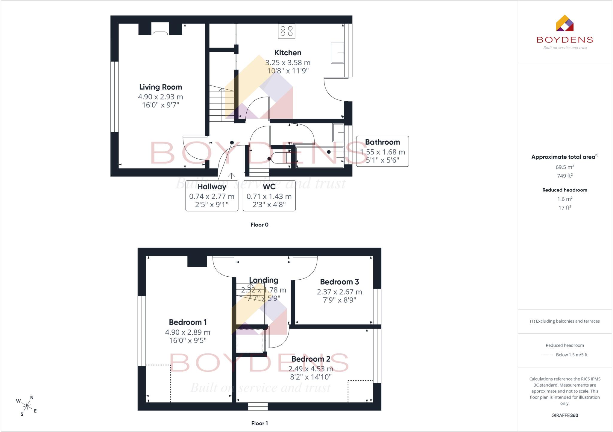 Hugh Dickson Road, Colchester floorplan