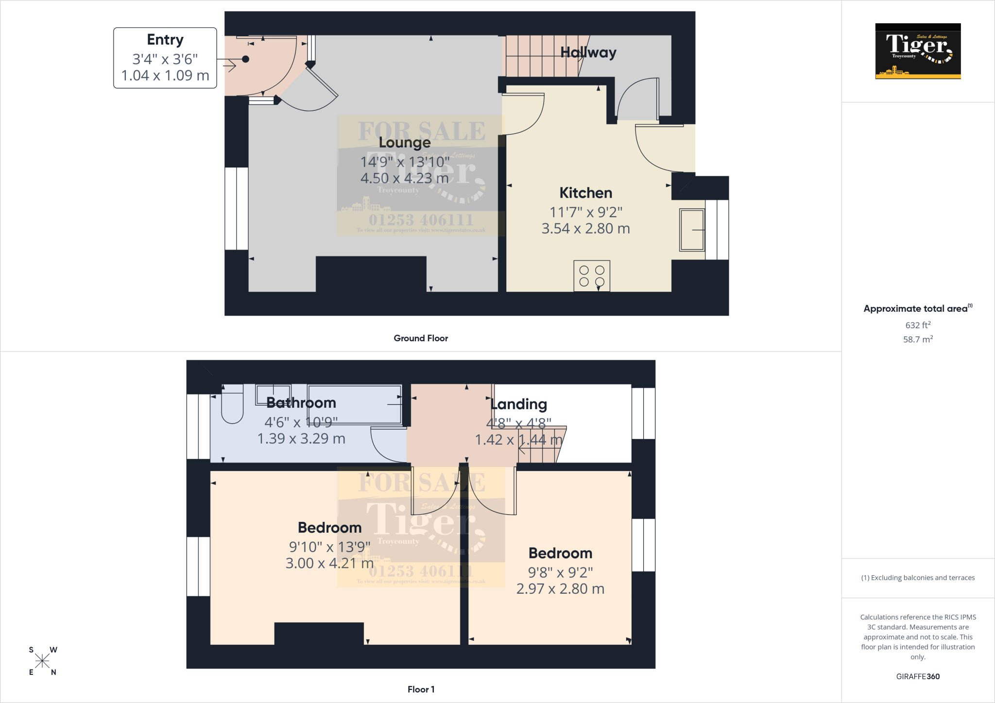 Lightbown Avenue, Blackpool floorplan