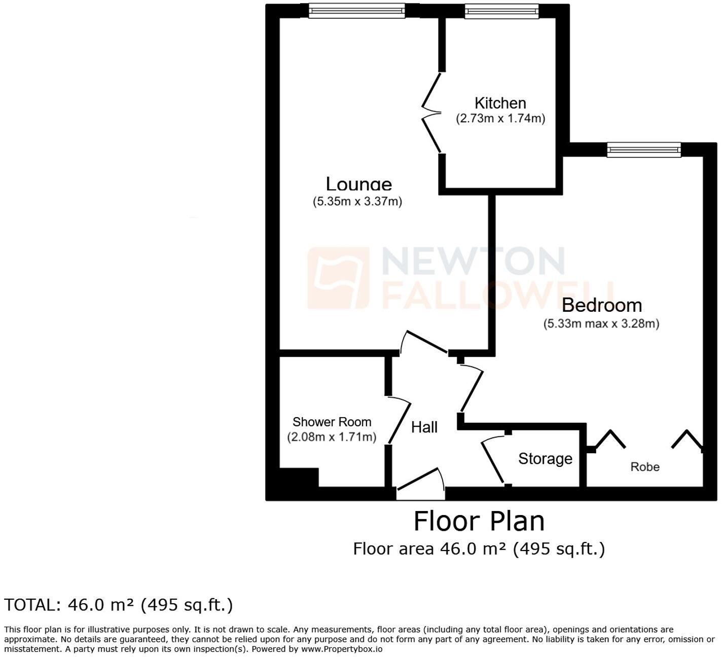Forge Court, Syston, LE7 floorplan