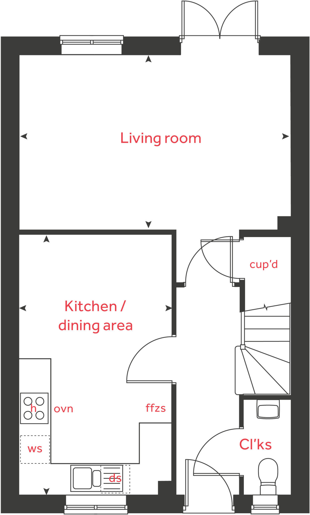 Clovelly Road, 
Bideford, 
Devon, 
EX39 3DU floorplan
