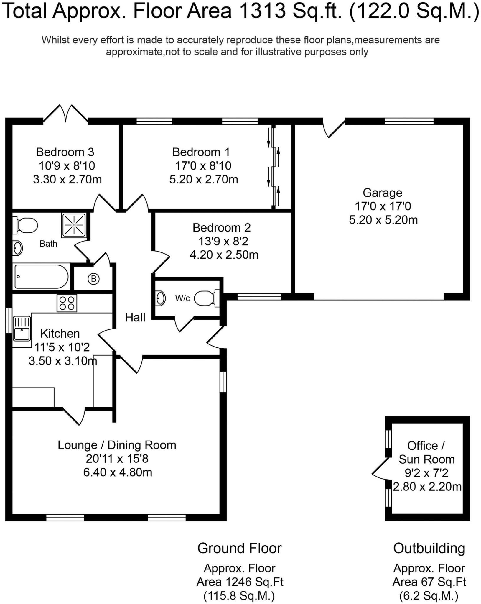 The Farthings, Chorley, PR7 floorplan