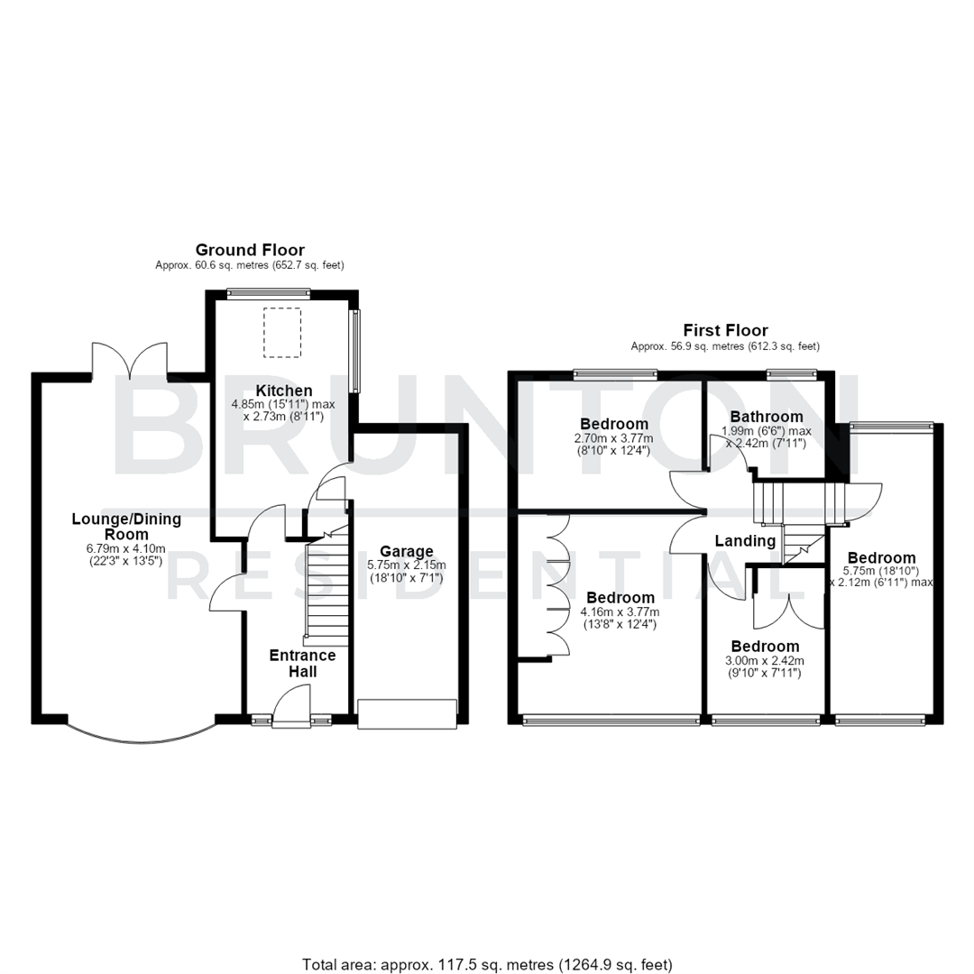 Chantry Drive, Wideopen, NE13 floorplan