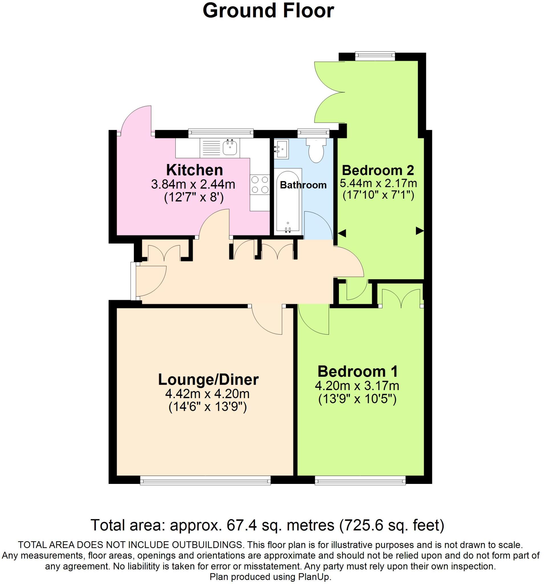Hill Farm Way, Southwick floorplan