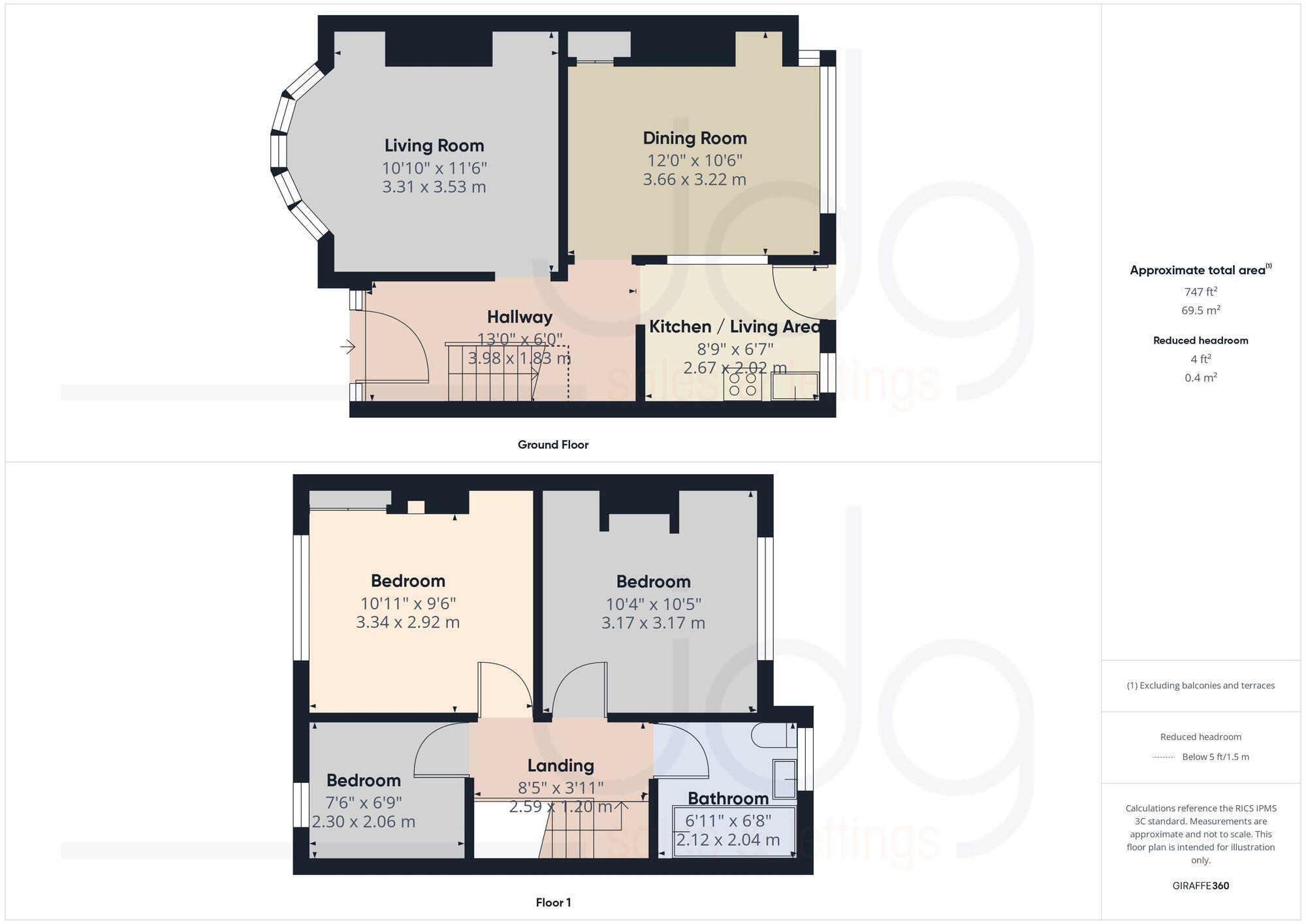 Laburnum Road, Lancaster, LA1 floorplan