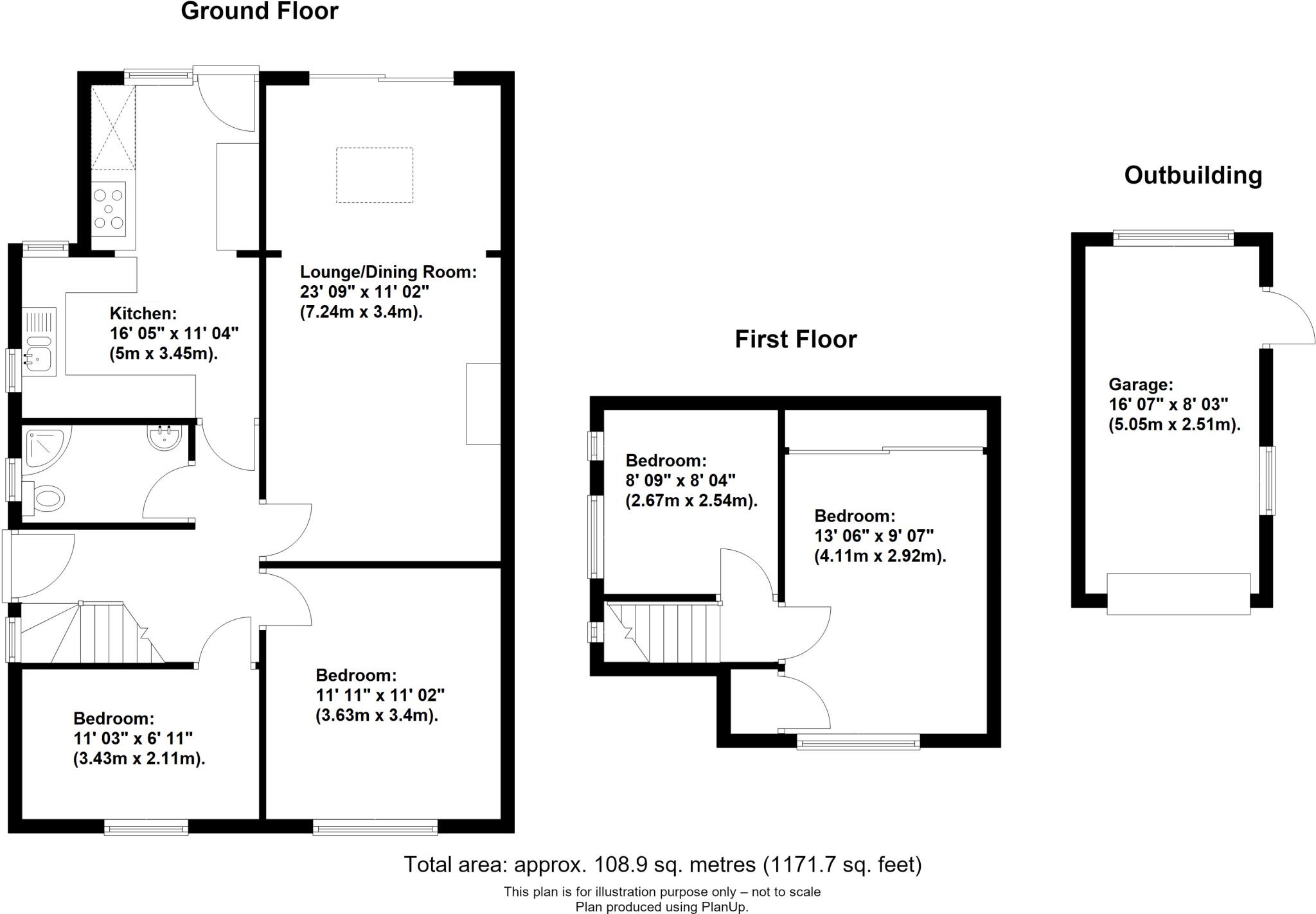 St. Leonards Rise, Orpington floorplan