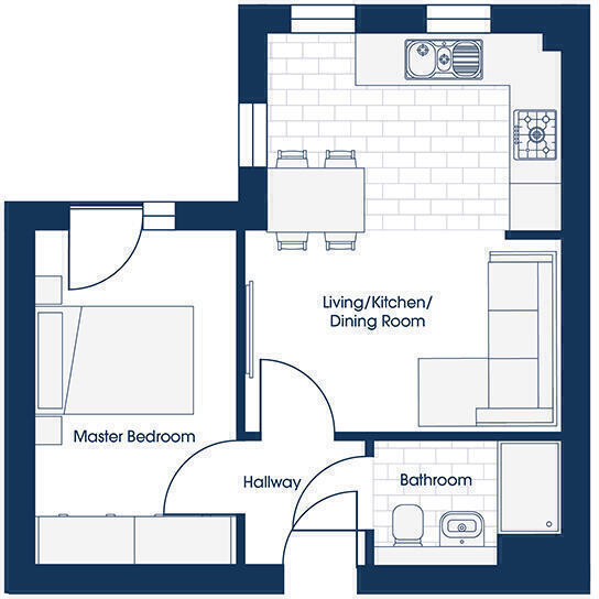 Johnson New Road,
Hoddlesden,
BB3 3QE floorplan