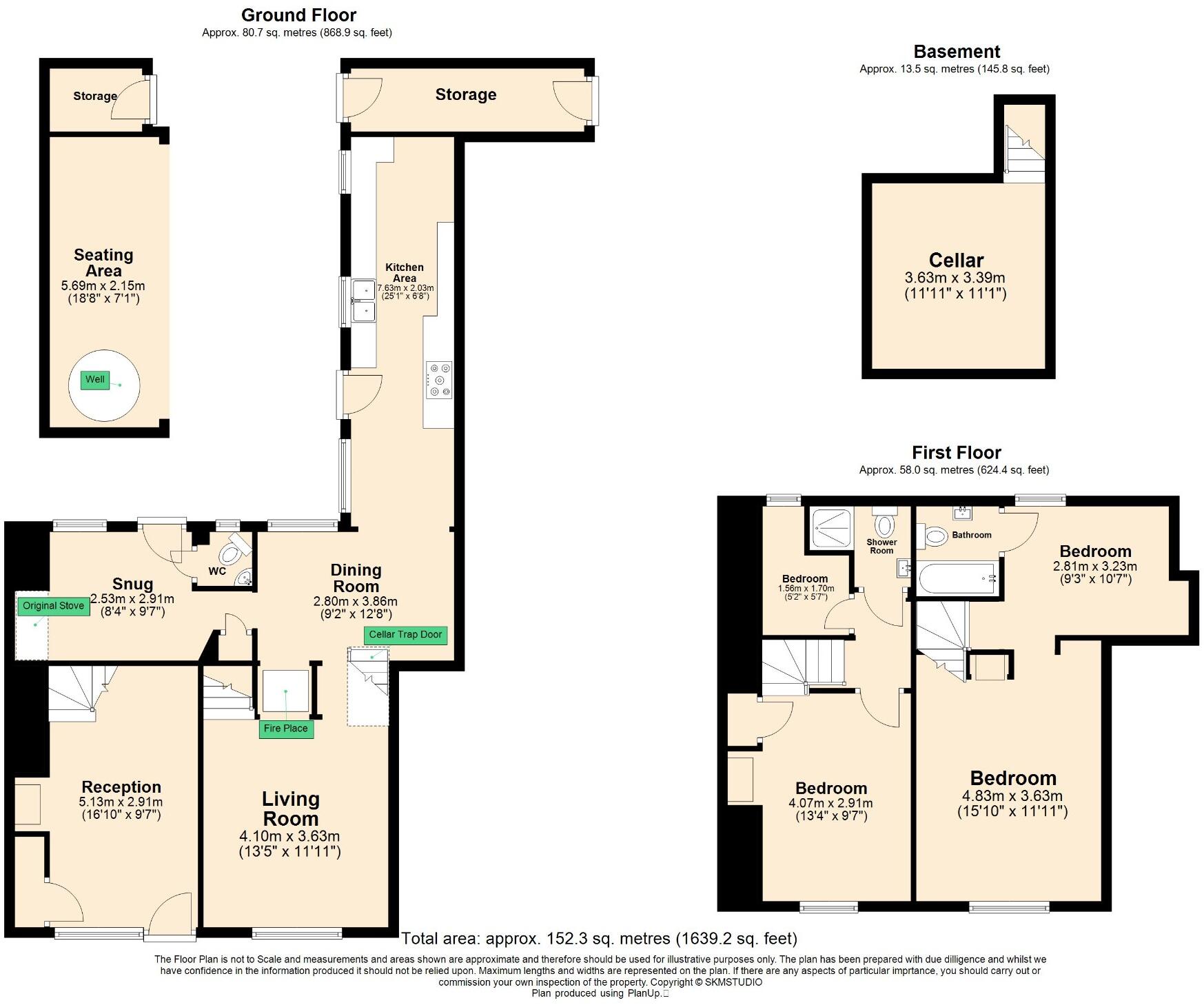 Piccotts End, Hertfordshire, HP1 3AU floorplan