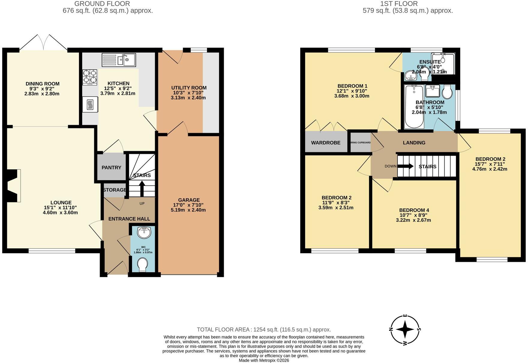 Macaulay Close, Larkfield, ME20 floorplan