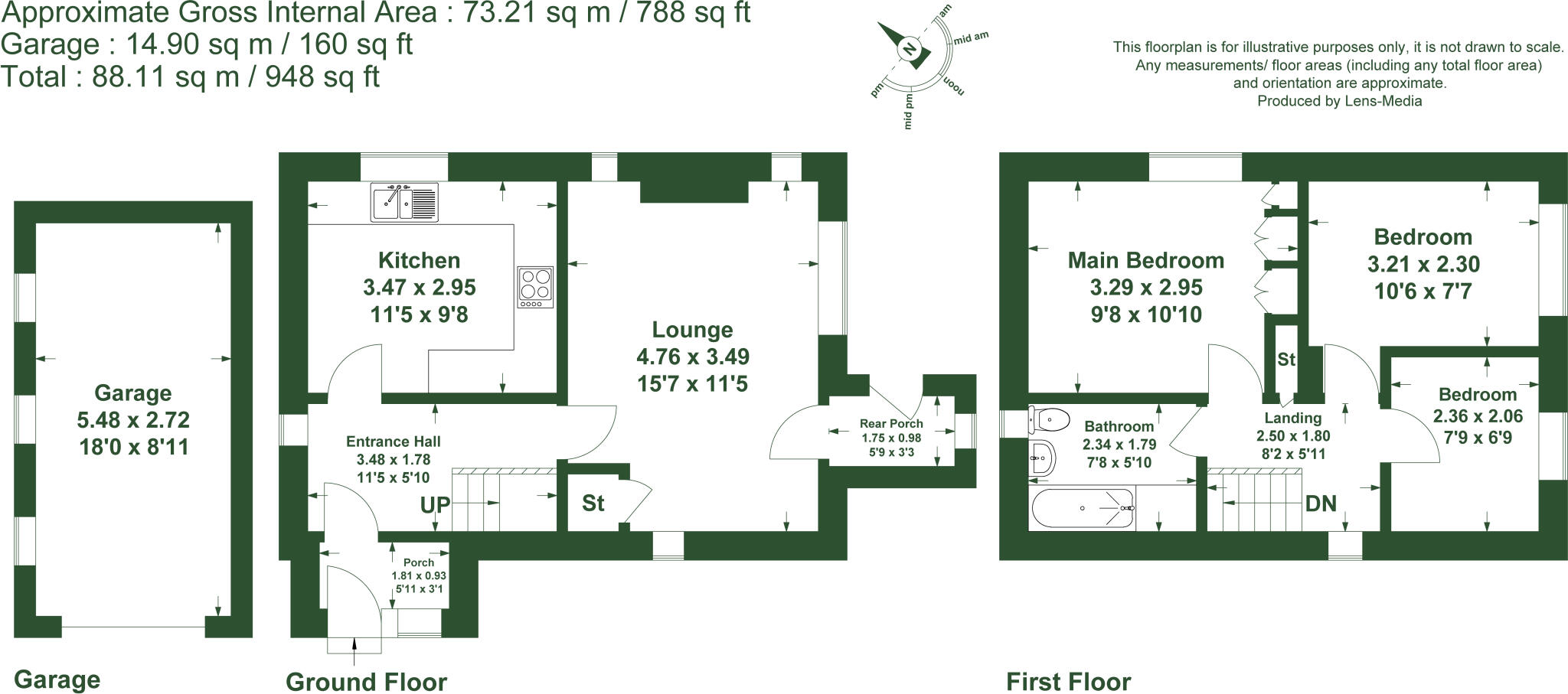 Casterton, Carnforth, Cumbria floorplan