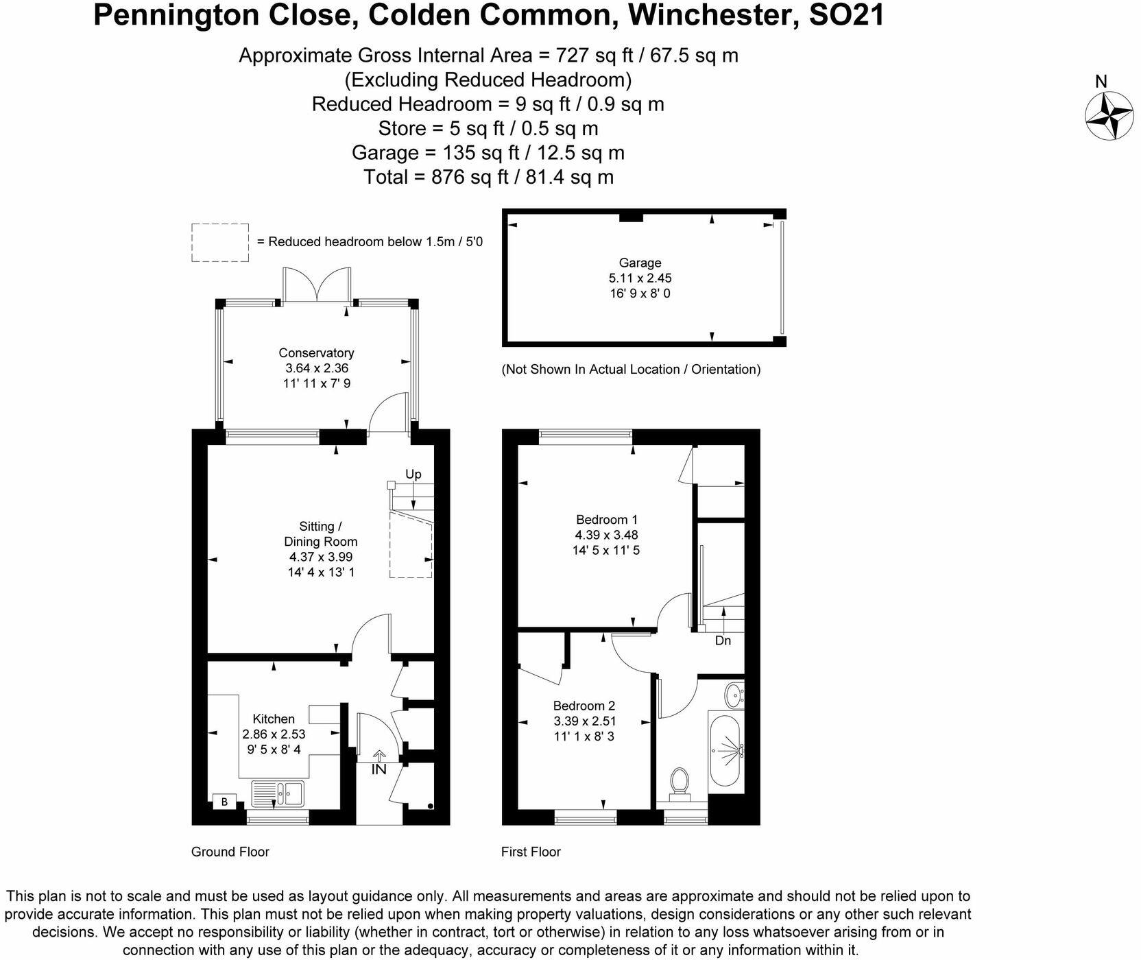 Pennington Close, Colden Common, SO21 floorplan