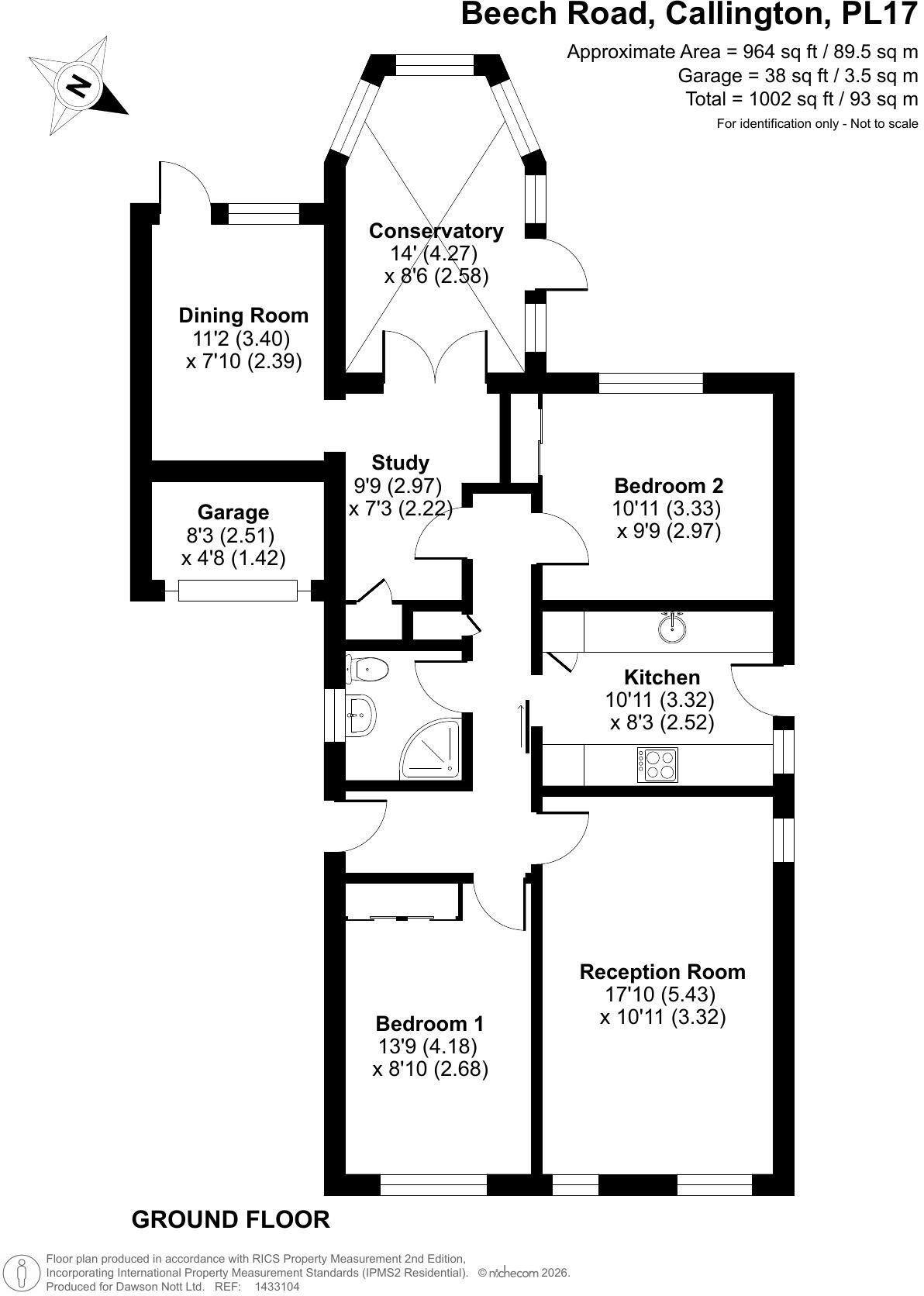 Callington. PL17 floorplan
