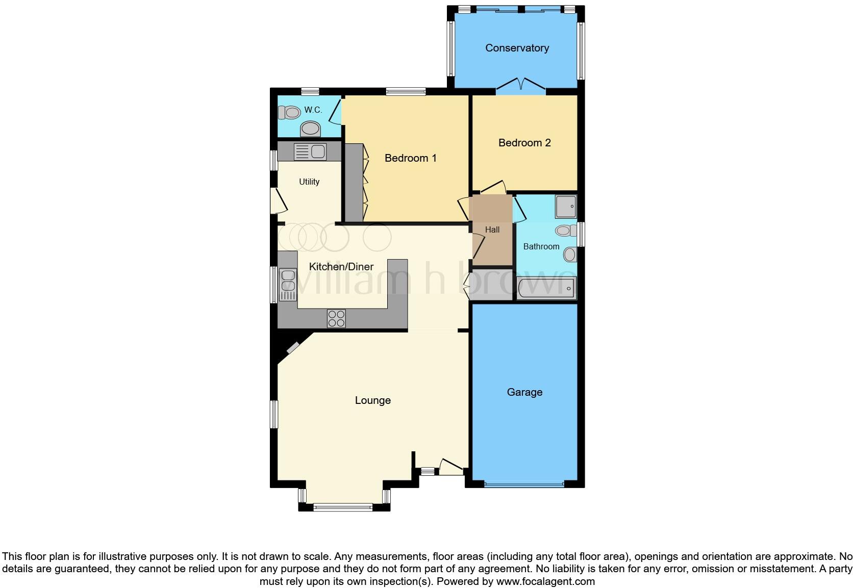 Carlton Close, Leverington, Wisbech floorplan